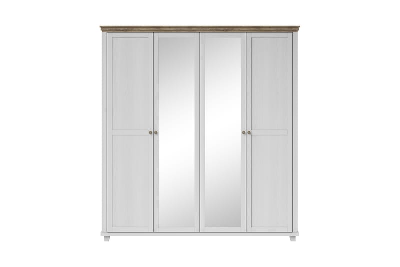 Doade Garderob 62x154 cm - Askgrå|Natur - Garderob & garderobssystem - Klädskåp & fristående garderob