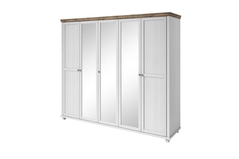 Doade Garderob 62x200 cm - Askgrå|Natur - Förvaring - Klädförvaring - Garderob & garderobssystem