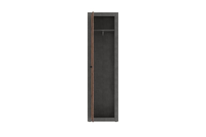 Dolnis Garderob 34x54 cm - Brun/Grå - Förvaring - Klädförvaring - Garderob & garderobssystem
