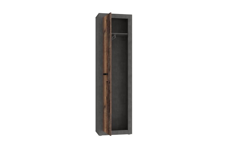 Dolnis Garderob 34x54 cm - Brun/Grå - Förvaring - Klädförvaring - Garderob & garderobssystem