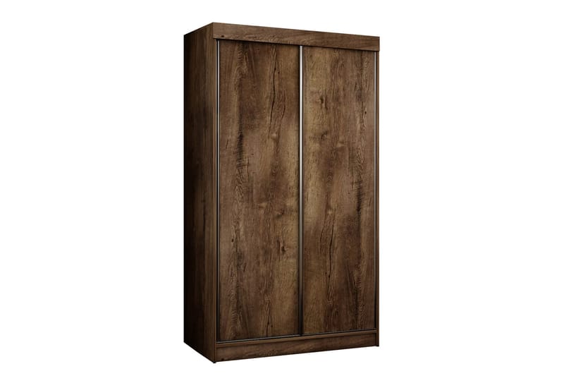Dunkra Garderob 100x200 cm - Brun - Förvaring - Klädförvaring - Garderob & garderobssystem