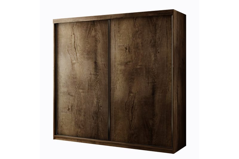 Dunkra Garderob 200x200 cm - Brun - Förvaring - Klädförvaring - Garderob & garderobssystem