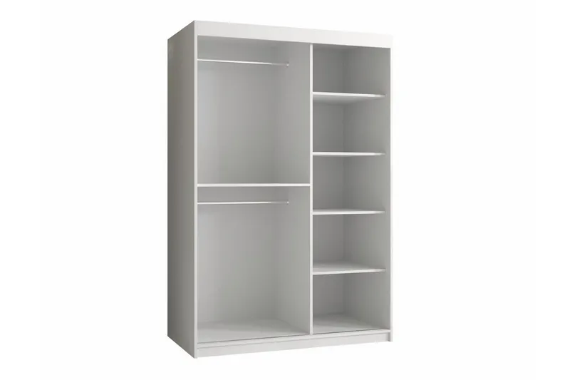 Dunvegan Garderob m. Spegel - Vit - Förvaring - Klädförvaring - Garderob & garderobssystem