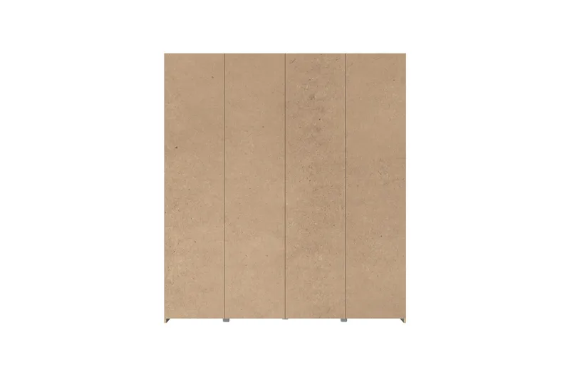 Edessa Garderob 62x171 cm - Brun/Svart - Förvaring - Klädförvaring - Garderob & garderobssystem