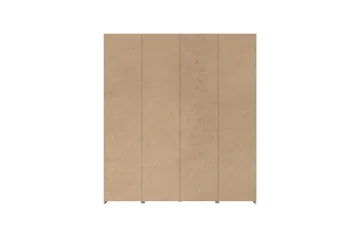 Edessa Garderob 62x171 cm - Brun/Svart - Förvaring - Klädförvaring - Garderob & garderobssystem