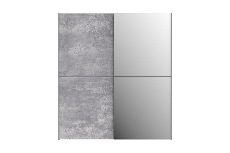 Edessa Garderob 62x171 cm - Grå - Förvaring - Klädförvaring - Garderob & garderobssystem