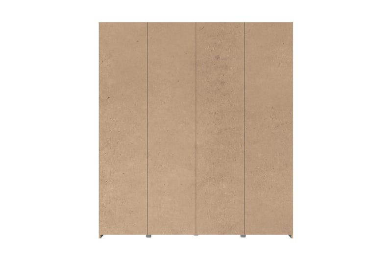 Edessa Garderob 62x171 cm - Mörkgrå - Förvaring - Klädförvaring - Garderob & garderobssystem