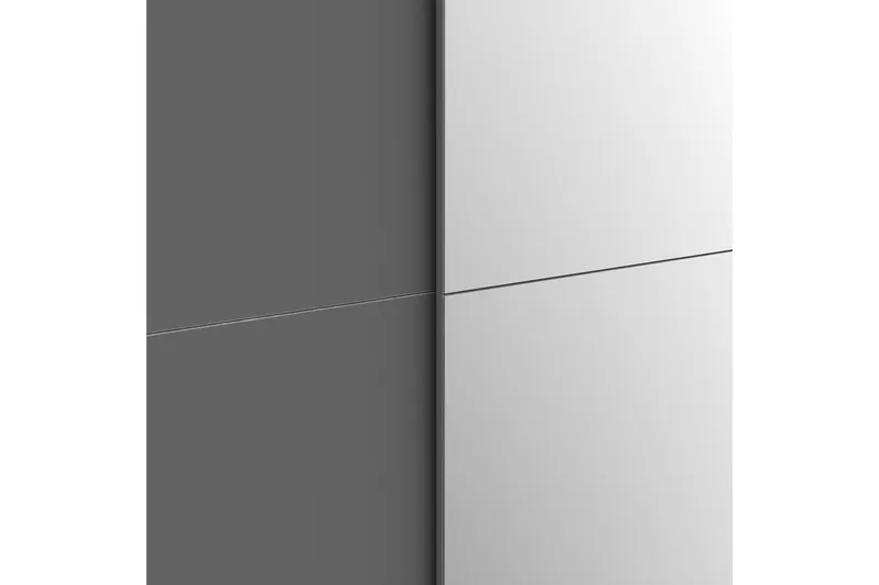 Edessa Garderob 62x171 cm - Mörkgrå - Förvaring - Klädförvaring - Garderob & garderobssystem