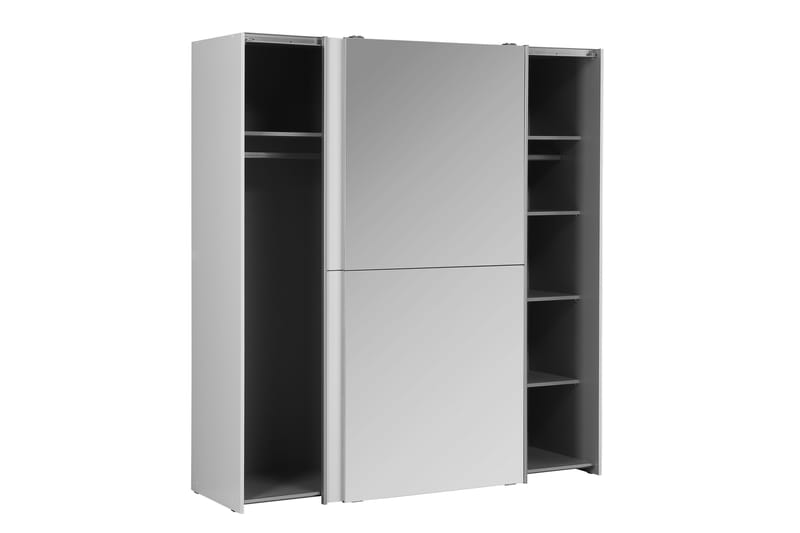 Edessa Garderob 62x171 cm - Vit - Förvaring - Klädförvaring - Garderob & garderobssystem