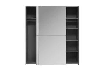 Edessa Garderob 62x171 cm - Vit - Förvaring - Klädförvaring - Garderob & garderobssystem