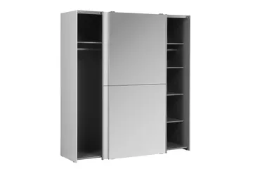 Edessa Garderob 62x171 cm - Vit - Förvaring - Klädförvaring - Garderob & garderobssystem