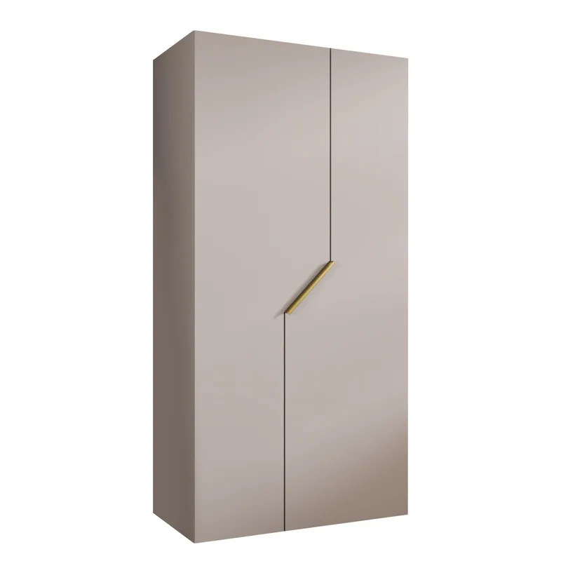 Eikra Garderob 100 cm, cashmere, guld