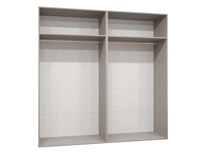 Eikra Garderob 200 cm - svart - Förvaring - Klädförvaring - Garderob & garderobssystem