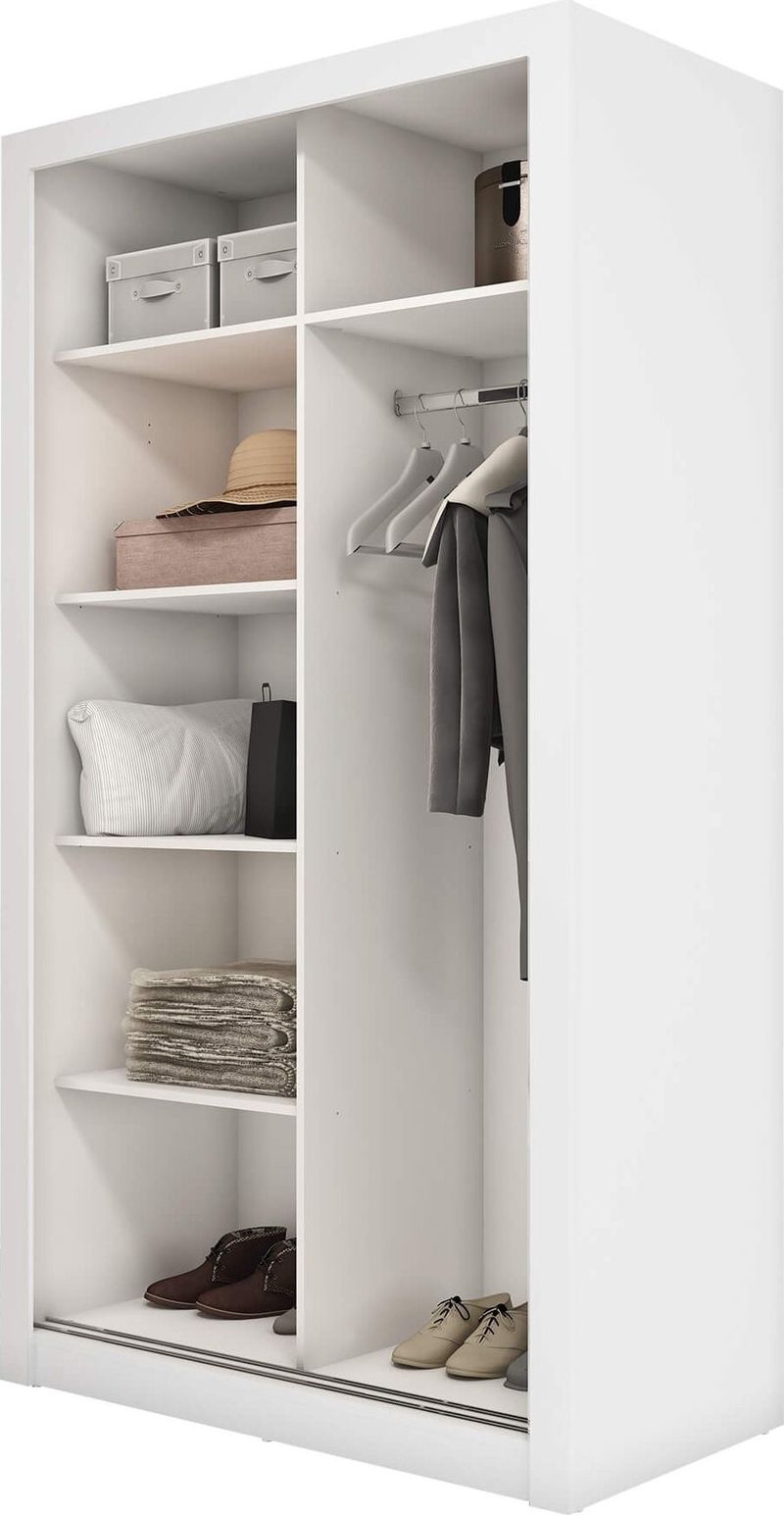 Einar garderob 18 - Vit - Vit - Förvaring - Klädförvaring - Garderob & garderobssystem