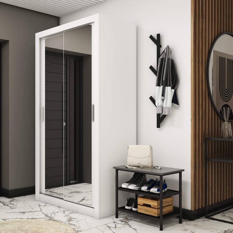 Einar garderob 18 - Vit - Vit - Förvaring - Klädförvaring - Garderob & garderobssystem