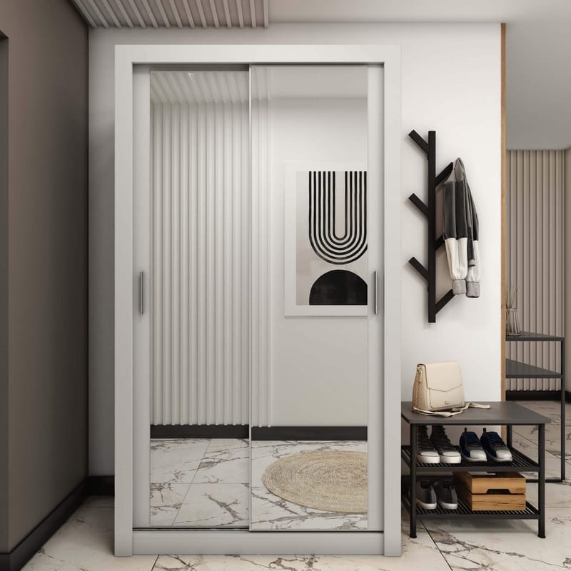 Einar garderob 18 - Vit - Vit - Förvaring - Klädförvaring - Garderob & garderobssystem