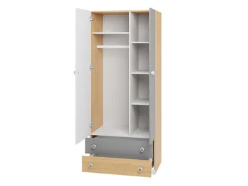 Elvaren Garderob 80 cm - Förvaring - Klädförvaring - Garderob & garderobssystem