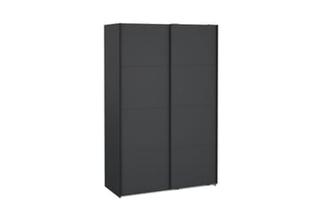 Elvos Garderob 139x220 cm - Svart - Förvaring - Klädförvaring - Garderob & garderobssystem