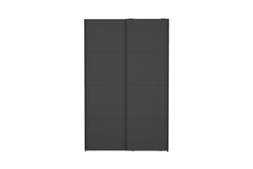 Elvos Garderob 139x220 cm - Svart - Förvaring - Klädförvaring - Garderob & garderobssystem