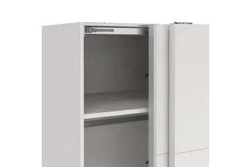 Elvos Garderob 139x220 cm - Vit - Förvaring - Klädförvaring - Garderob & garderobssystem