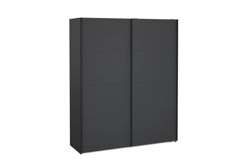 Elvos Garderob 179x220 cm - Grå - Förvaring - Klädförvaring - Garderob & garderobssystem
