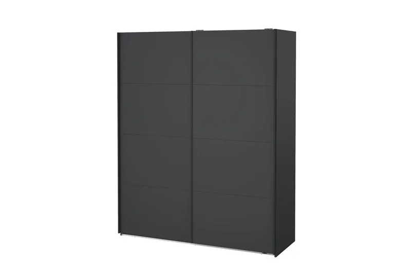 Elvos Garderob 179x220 cm, Grå