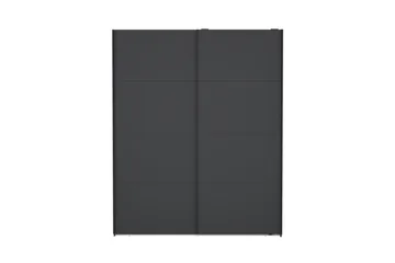 Elvos Garderob 179x220 cm - Grå - Förvaring - Klädförvaring - Garderob & garderobssystem