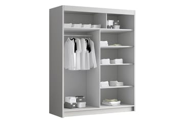 Emet Garderob 150x200 cm - Svart - Förvaring - Klädförvaring - Garderob & garderobssystem