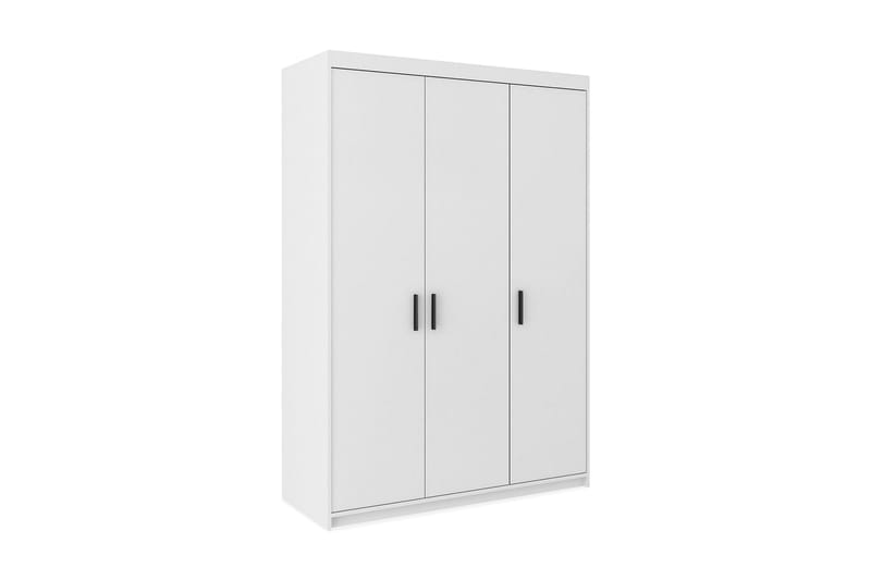 Enzenauer Garderob 133x53x191 cm - Vit - Förvaring - Klädförvaring - Garderob & garderobssystem