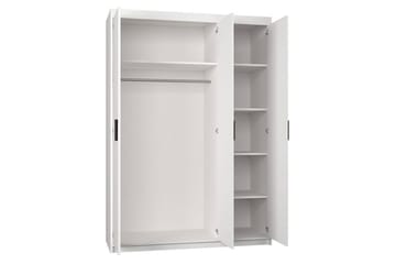 Enzenauer Garderob 133x53x191 cm - Vit - Förvaring - Klädförvaring - Garderob & garderobssystem