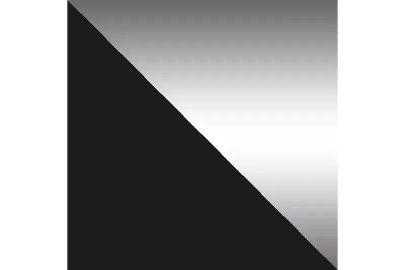 Estella Garderob 120 cm Skjutdörrar Smal Spegel - Svart/Spegel - Förvaring - Klädförvaring - Garderob & garderobssystem