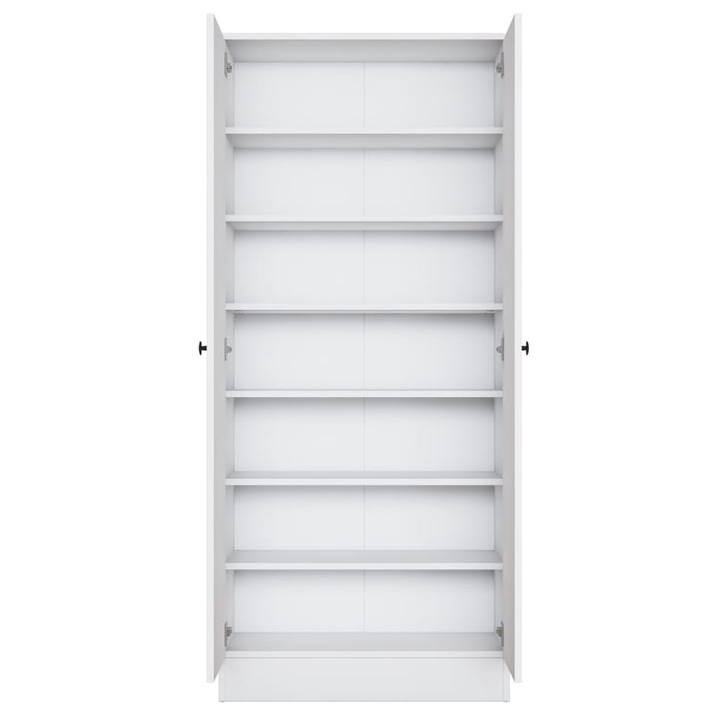 Fenvik Hallställ 80x182,8x37,5 cm - Vit - Förvaring - Klädförvaring - Garderob & garderobssystem - Klädskåp & fristående garderob