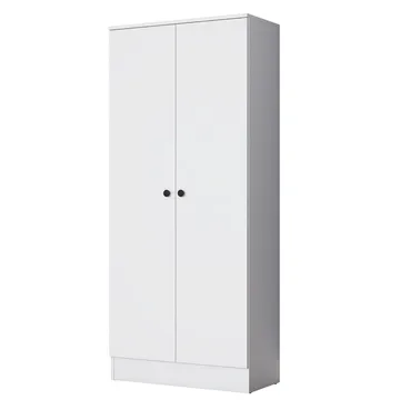 Fenvik Hallställ 80x182,8x37,5 cm - Vit - Förvaring - Klädförvaring - Garderob & garderobssystem - Klädskåp & fristående garderob