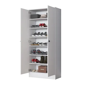 Fenvik Hallställ 80x182,8x37,5 cm - Vit - Förvaring - Klädförvaring - Garderob & garderobssystem - Klädskåp & fristående garderob