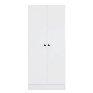 Fenvik Hallställ 80x182,8x37,5 cm - Vit - Förvaring - Klädförvaring - Garderob & garderobssystem - Klädskåp & fristående garderob
