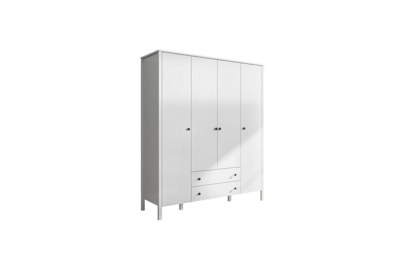 Ferra Garderobsskåp 160x194,8 cm, Natur/Vit