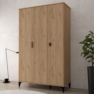 Addeva Garderob 123x200x52 cm - Sapphire Oak - Förvaring - Klädförvaring - Garderob & garderobssystem - Klädskåp & fristående garderob
