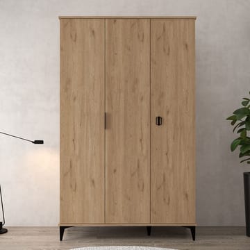 Addeva Garderob 123x200x52 cm - Sapphire Oak - Förvaring - Klädförvaring - Garderob & garderobssystem - Klädskåp & fristående garderob