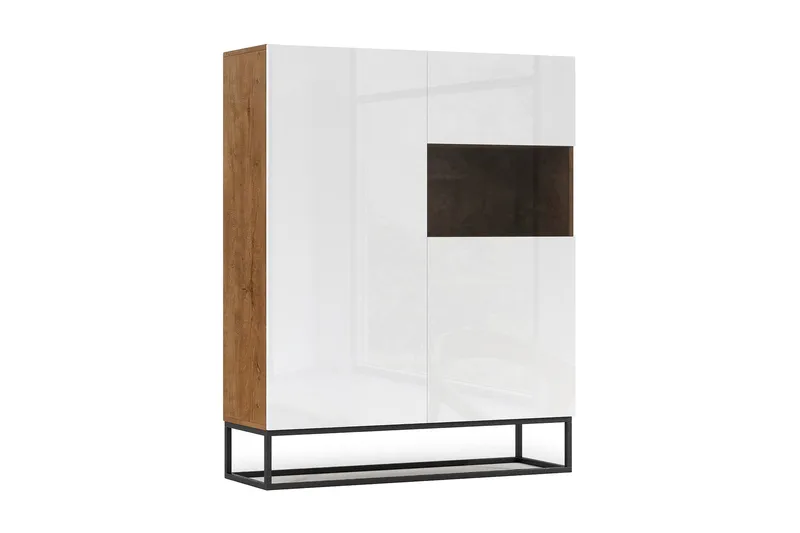 Aneja Garderobsskåp 120 cm, Vit