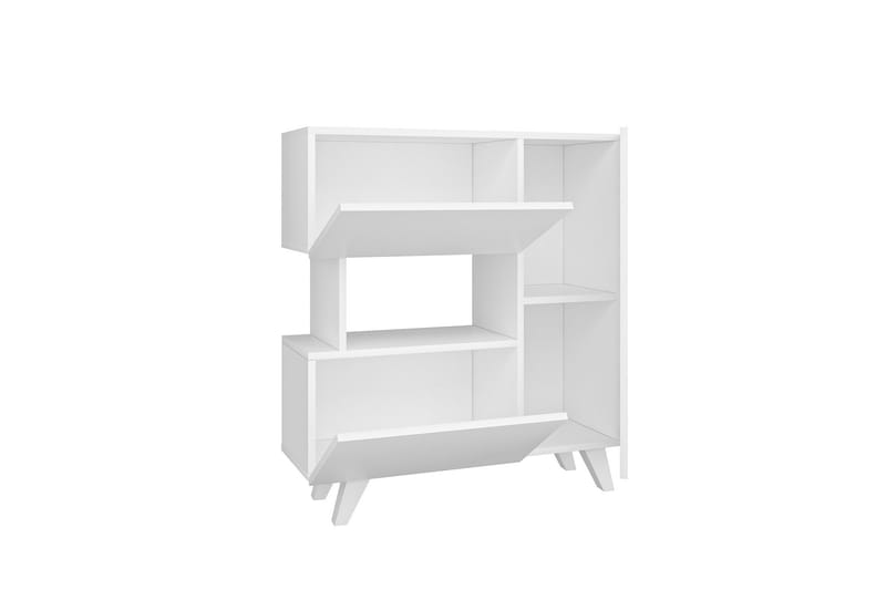 Bambonia Garderobdsskåp 90x102 cm Vit - Hanah Home - Förvaring - Klädförvaring - Garderob & garderobssystem - Klädskåp & fristående garderob
