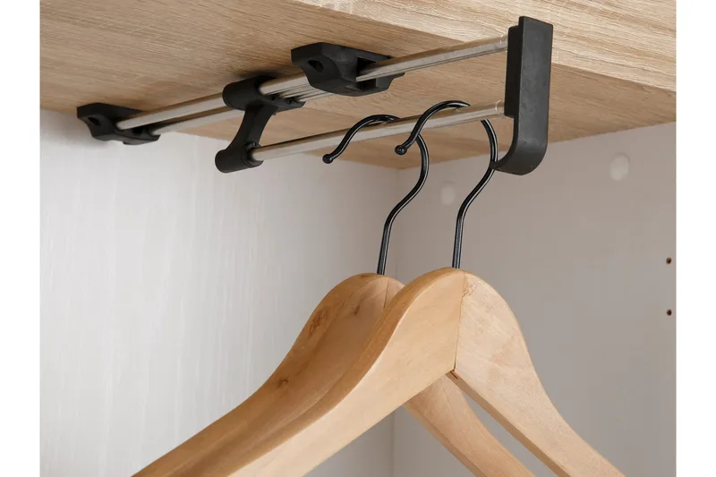 Dareia Garderob 60 cm - Brun - Förvaring - Klädförvaring - Garderob & garderobssystem - Klädskåp & fristående garderob