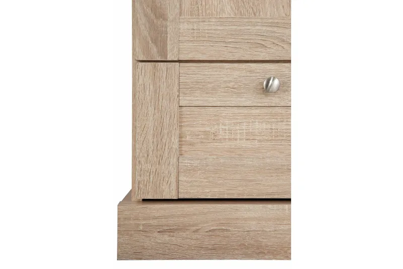 Dareia Garderob 60 cm - Brun - Förvaring - Klädförvaring - Garderob & garderobssystem - Klädskåp & fristående garderob