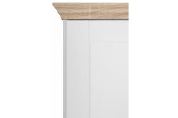 Dareia Garderob 60 cm - Vit/Brun - Förvaring - Klädförvaring - Garderob & garderobssystem - Klädskåp & fristående garderob