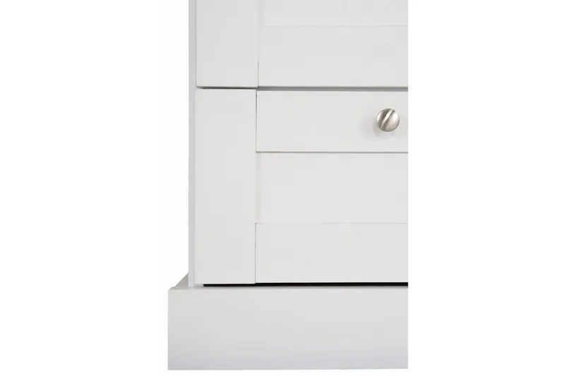 Dareia Garderob 60 cm - Vit/Brun - Förvaring - Klädförvaring - Garderob & garderobssystem - Klädskåp & fristående garderob