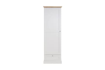 Dareia Garderob 60 cm - Vit/Brun - Förvaring - Klädförvaring - Garderob & garderobssystem - Kl ädskåp & fristående garderob