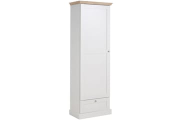Dareia Garderob 60 cm - Vit/Brun - Förvaring - Klädförvaring - Garderob & garderobssystem - Klädskåp & fristående garderob