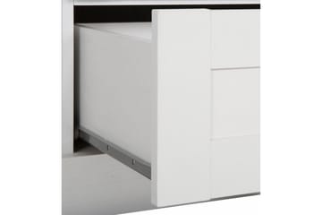 Dareia Garderob 60 cm - Vit/Brun - Förvaring - Klädförvaring - Garderob & garderobssystem - Klädskåp & fristående garderob