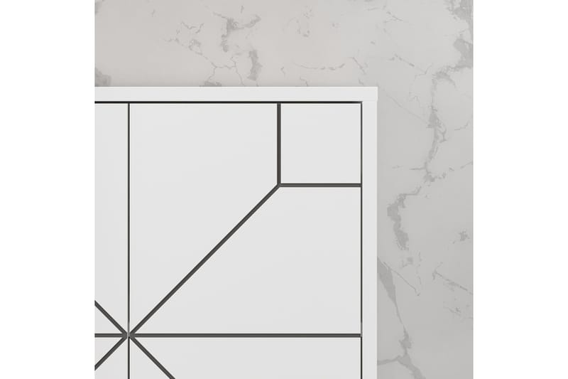 Dune Garderobdsskåp 62,6x136 cm Vit - Hanah Home - Förvaring - Klädförvaring - Garderob & garderobssystem - Klädskåp & fristående garderob