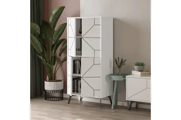 Dune Garderobdsskåp 62,6x136 cm Vit - Hanah Home - Förvaring - Klädförvaring - Garderob & garderobssystem - Klädskåp & fristående garderob