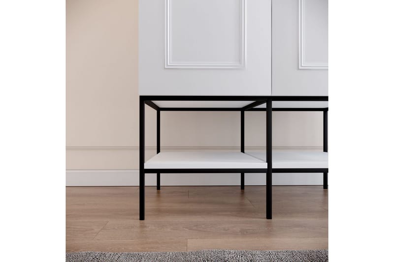 Elesham Garderob 50x126 - Vit - Förvaring - Klädförvaring - Garderob & garderobssystem - Klädskåp & fristående garderob